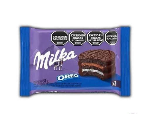 ALFAJOR MILKA/TORTA OREO  3PLE 61GRS (comprando 3 o más precio mayorista)